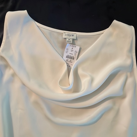 NWT sleeveless JCrew blouse - Picture 5 of 6